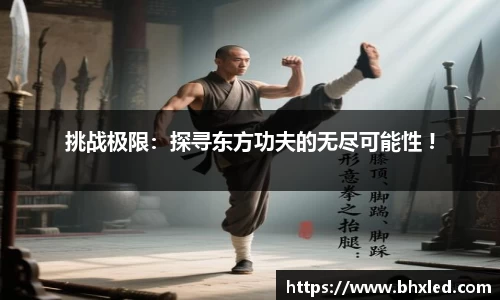 挑战极限：探寻东方功夫的无尽可能性 !